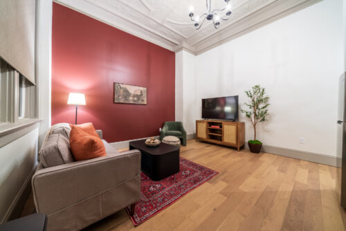 Ms. Scarlett Suite Living Room