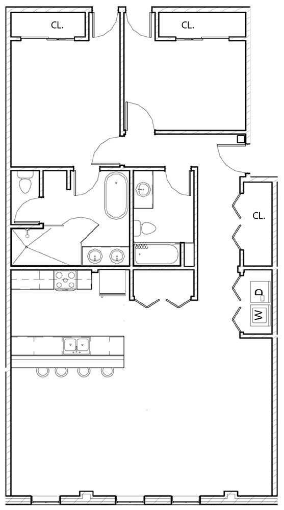 First Apartment Floor Plan