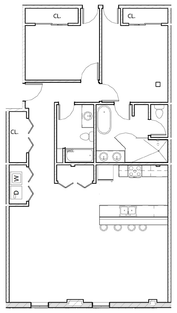 Second Apartment Floor Plan