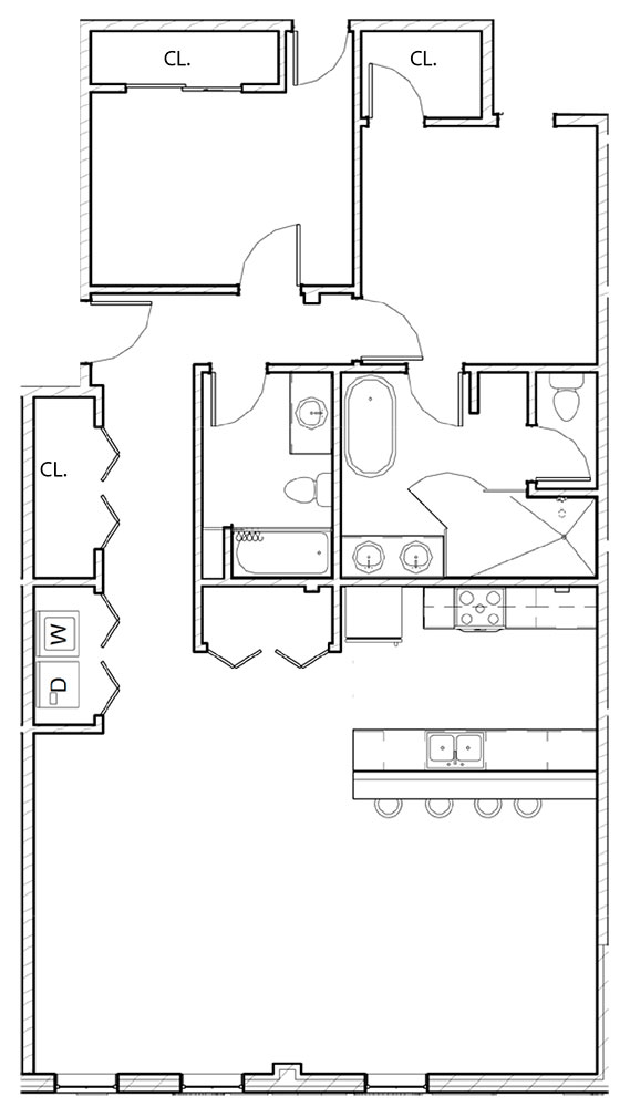 Third Apartment Floor Plan