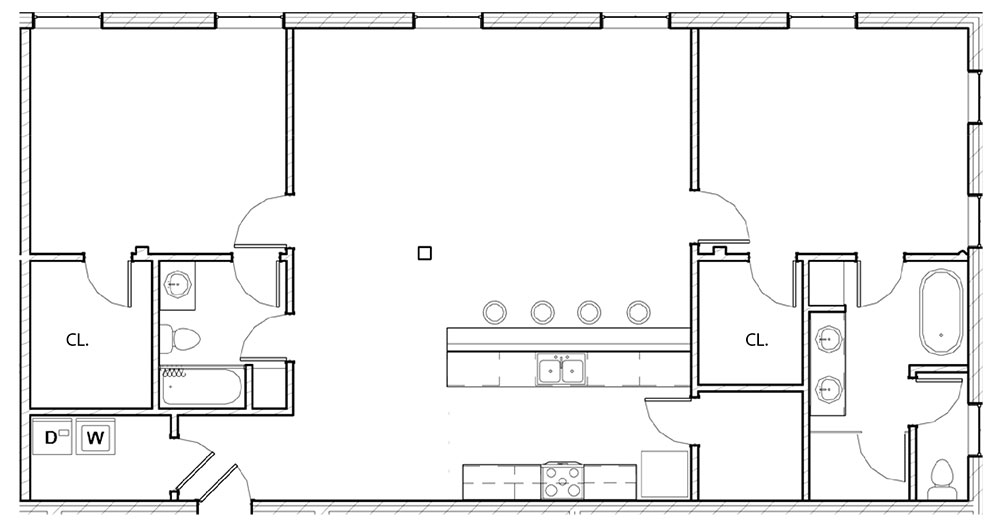 Fifth Apartment Floor Plan